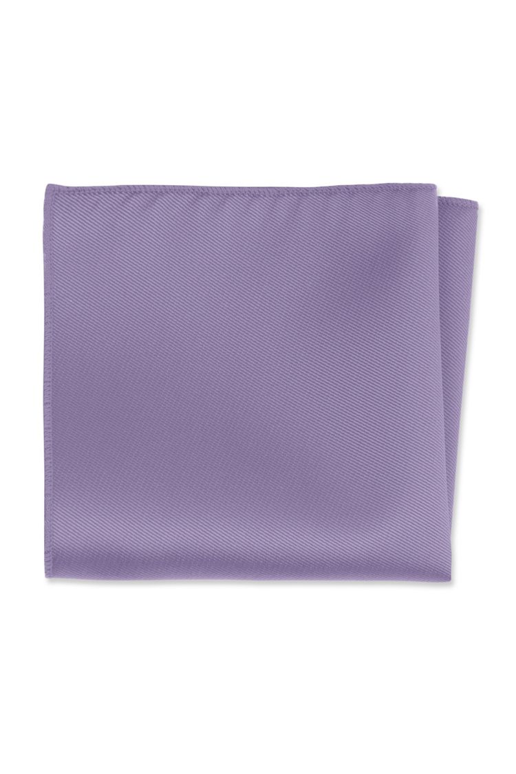 Herringbone Lavender Pocket Square