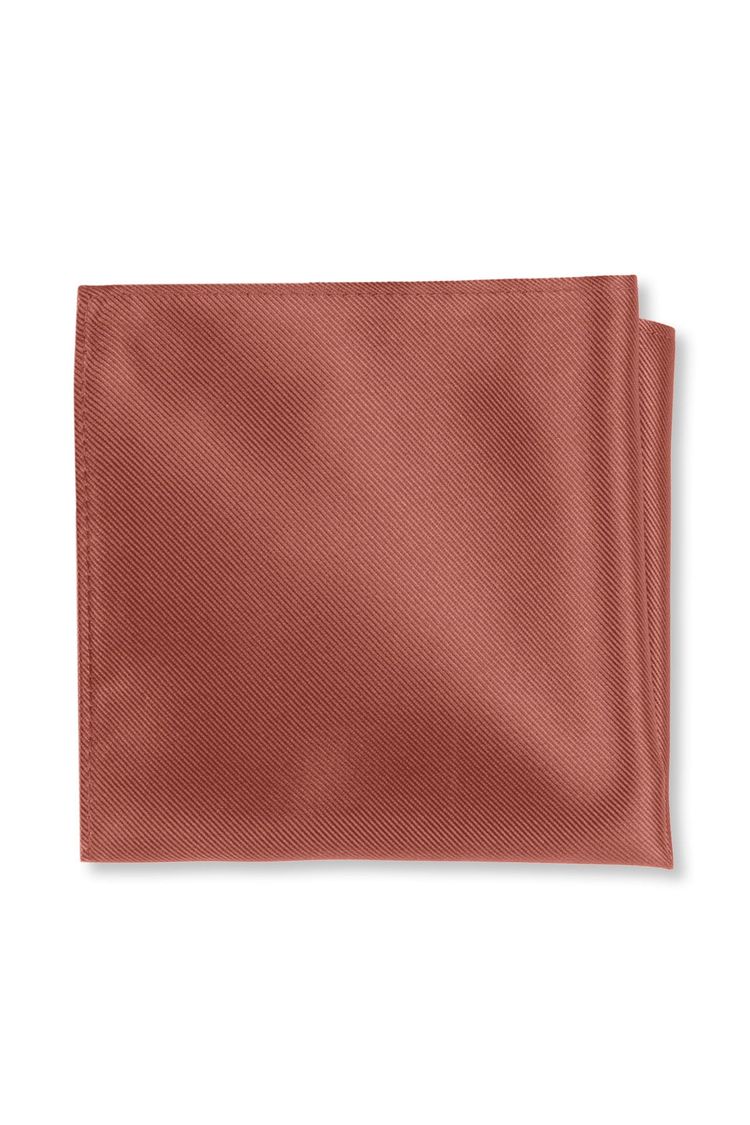 Auburn Solid Pocket Square