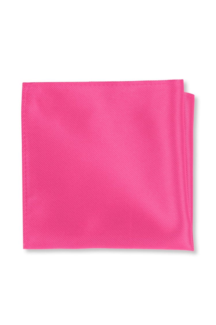 Barbie Pink Solid Pocket Square