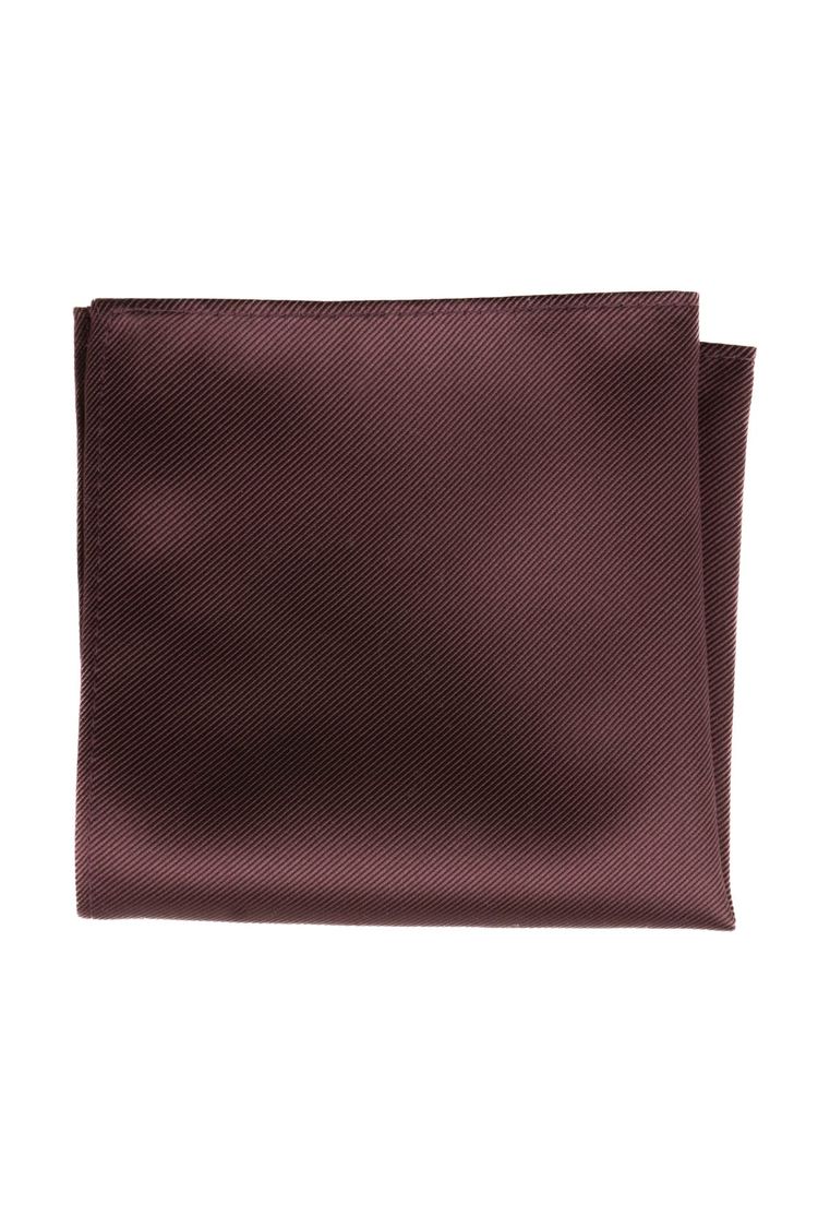 Garnet Solid Pocket Square