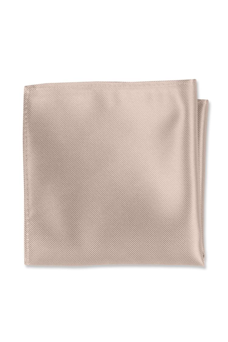 Rose Gold Solid Pocket Square
