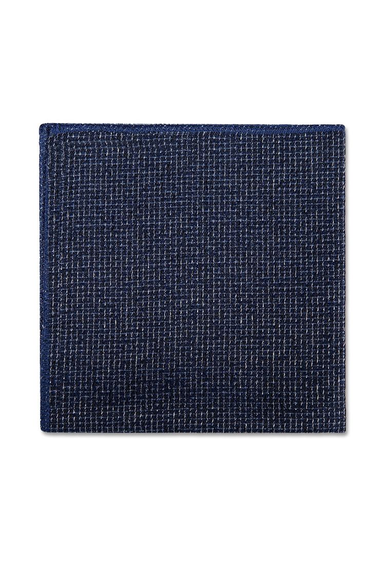 Blue Foundation Pocket Square