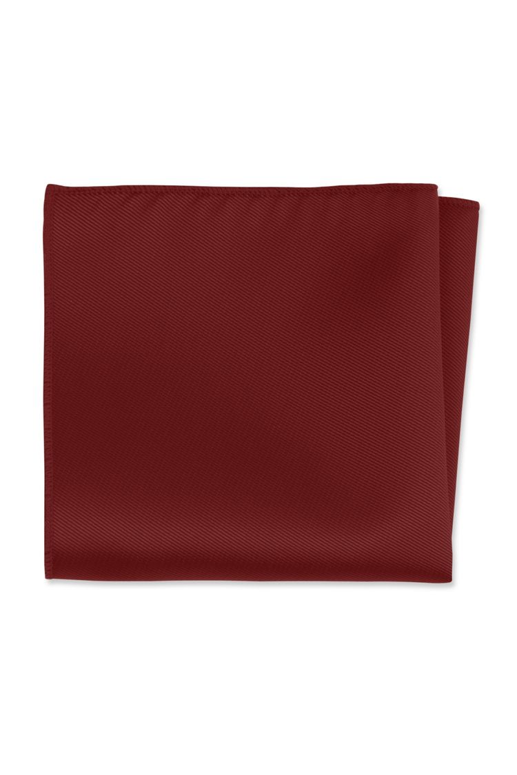 Expressions Apple Red Pocket Square