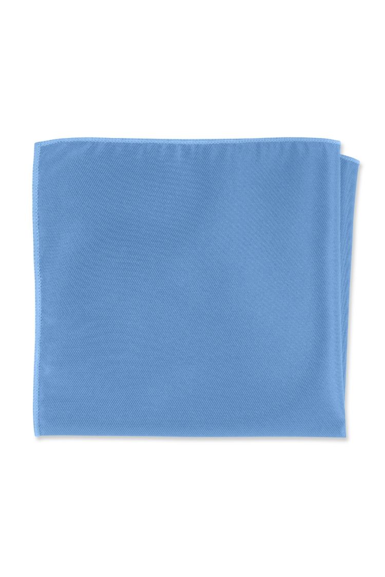 Expressions Cornflower Pocket Square