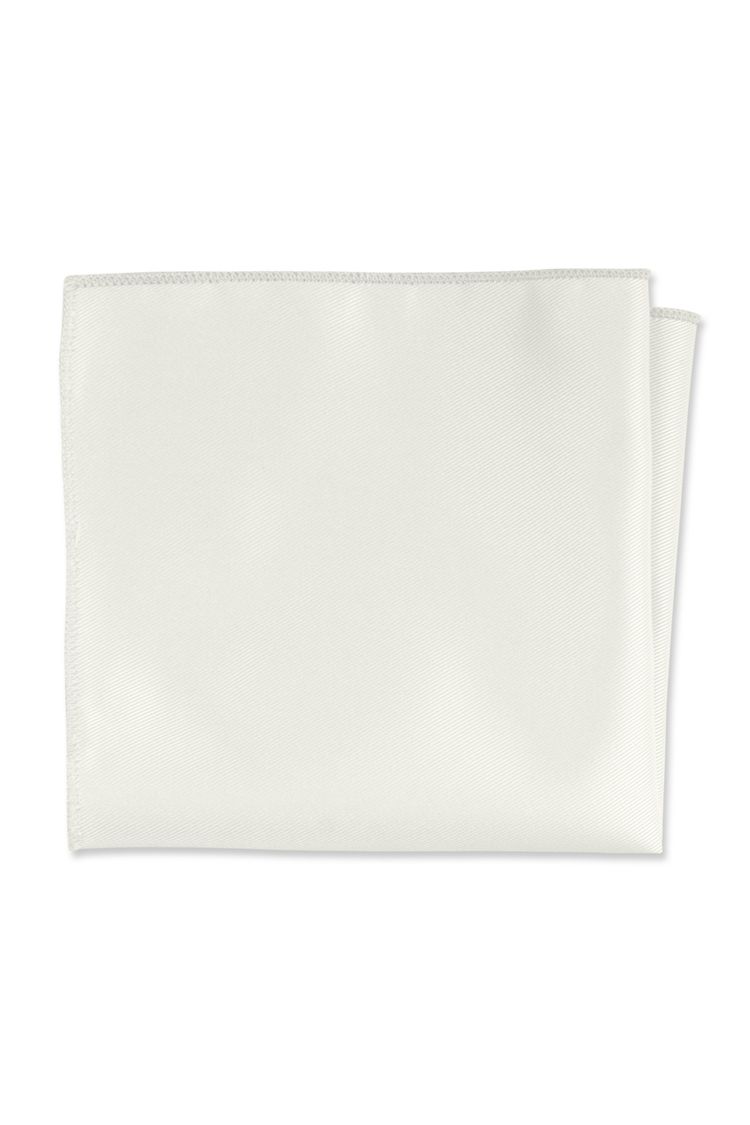 Expressions Ivory Pocket Square
