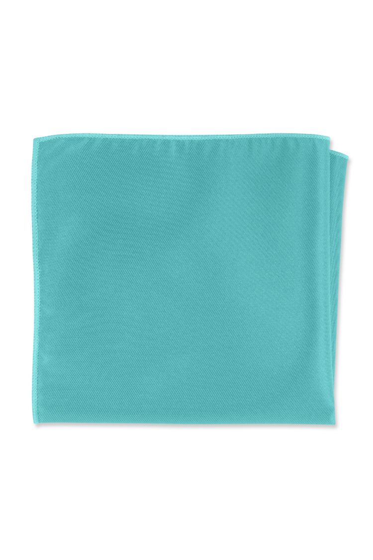 Expressions Turquoise Pocket Square