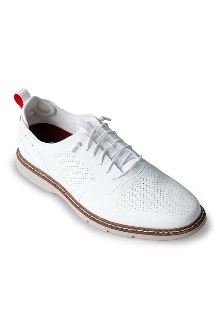 White Synchro Casual Shoes