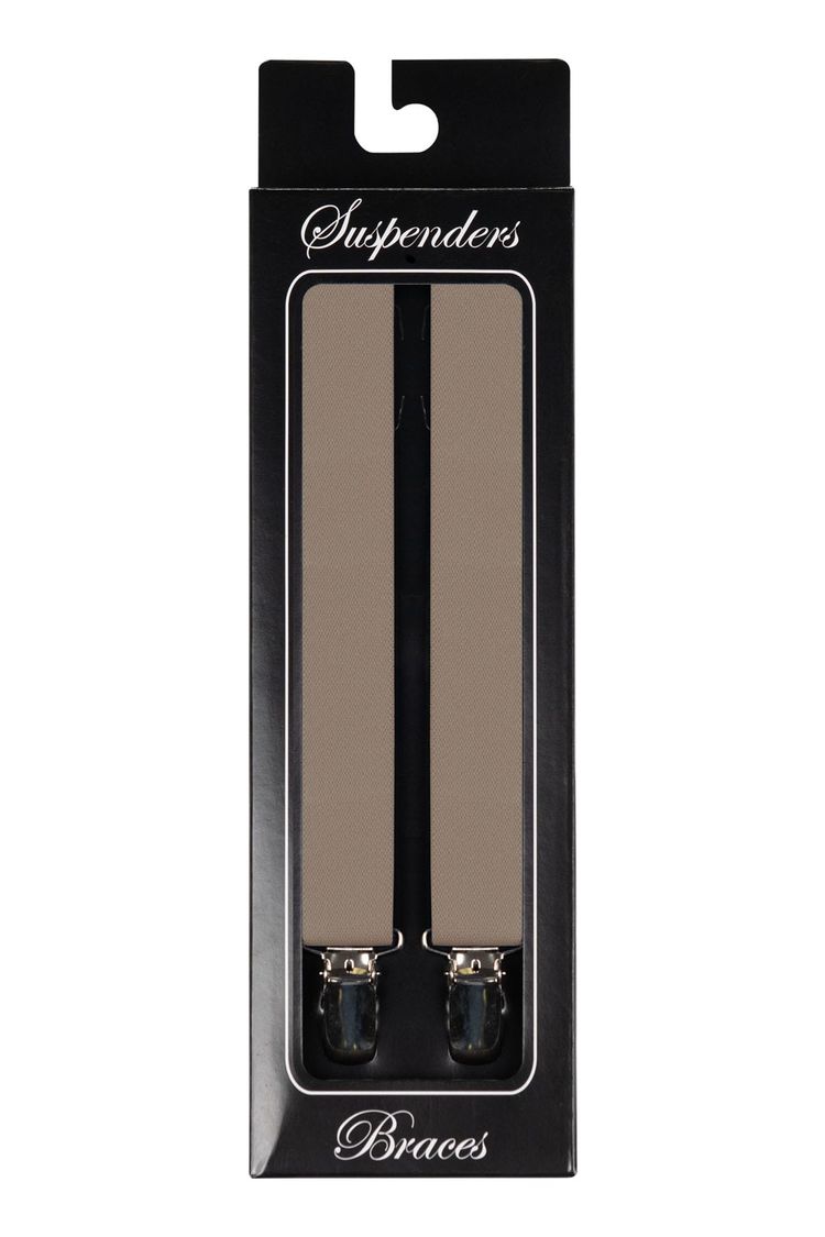 Sand Clip-On Suspenders