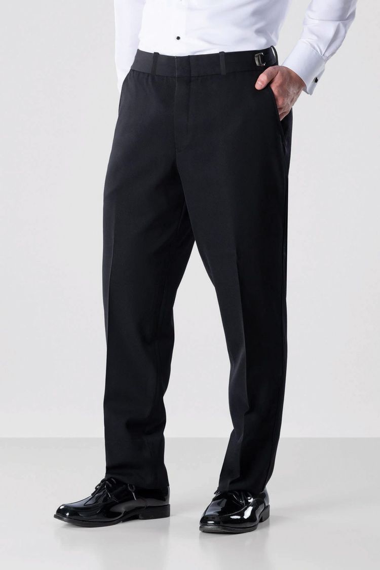 Modern Fit Black Performance Stretch Pants