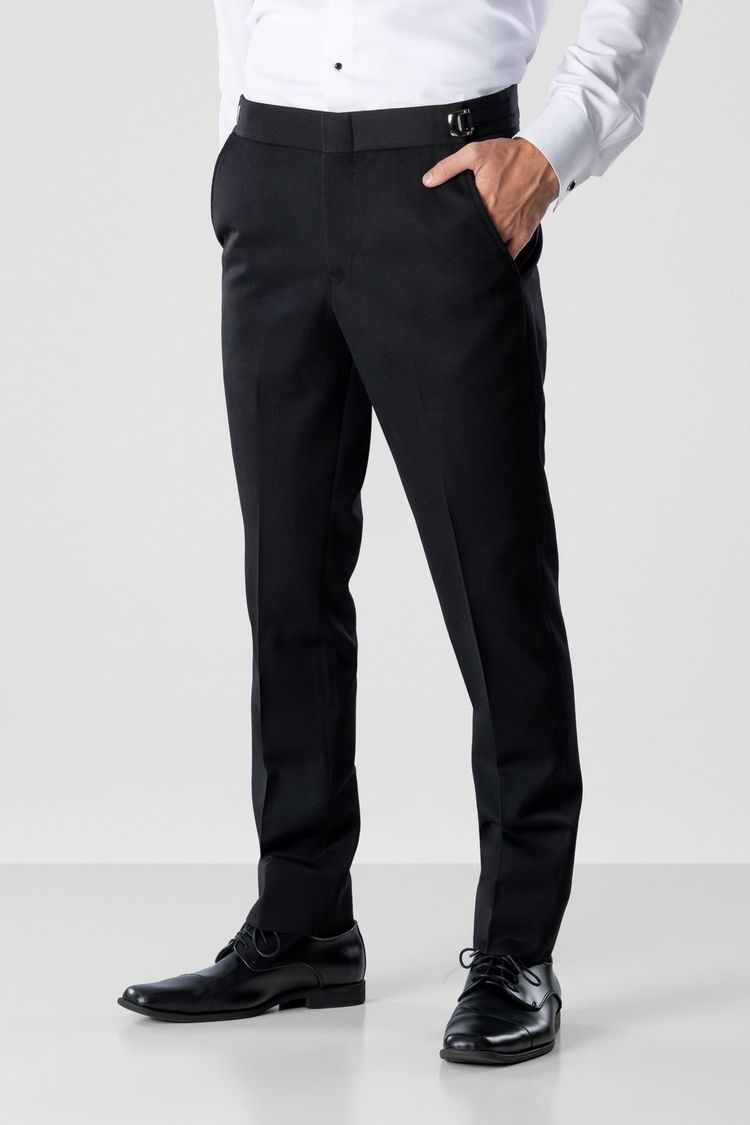 Ultra Slim Black Berkeley Pants