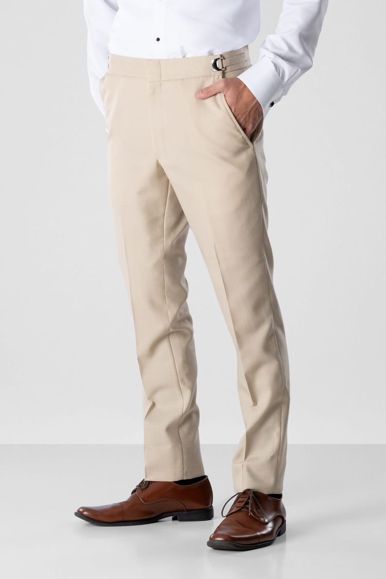 Ultra Slim Tan Havana Pants